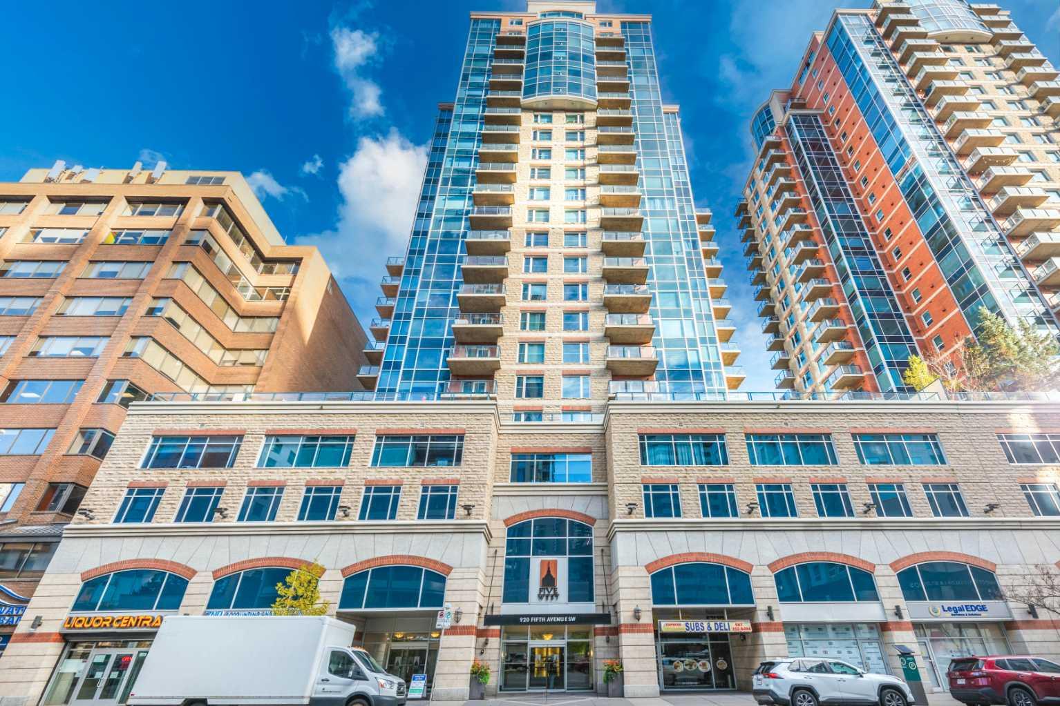 920 5 Avenue Sw Unit 1807, Calgary, AB T2P 5P6