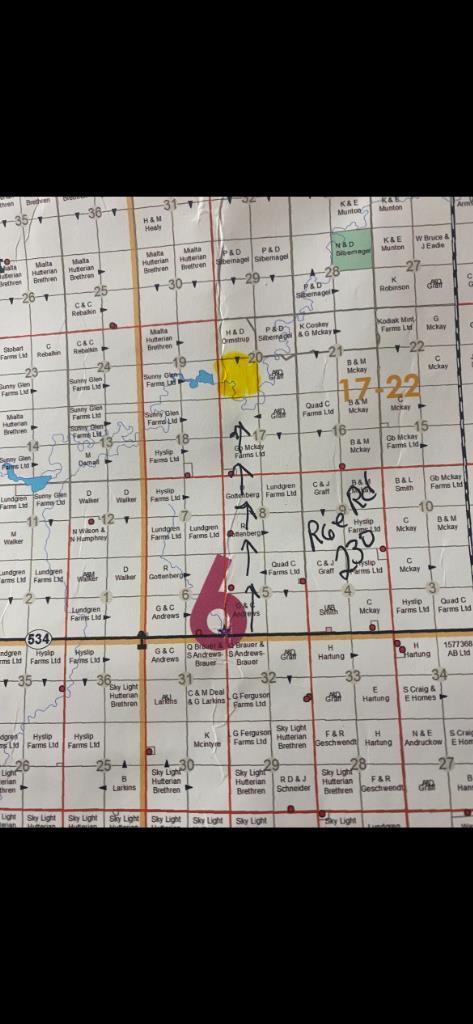 Range Rd 230, Rural Vulcan County, AB T0L 2B0