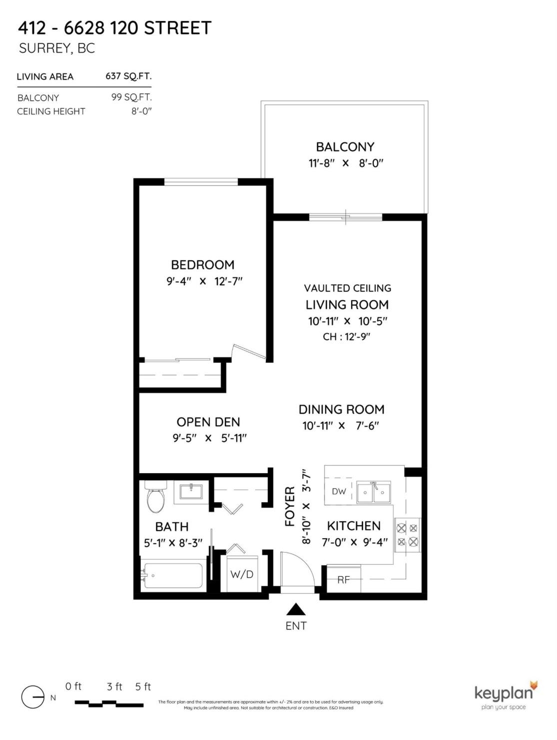 6628 120 Street #412, Surrey, BC V3W 1T7