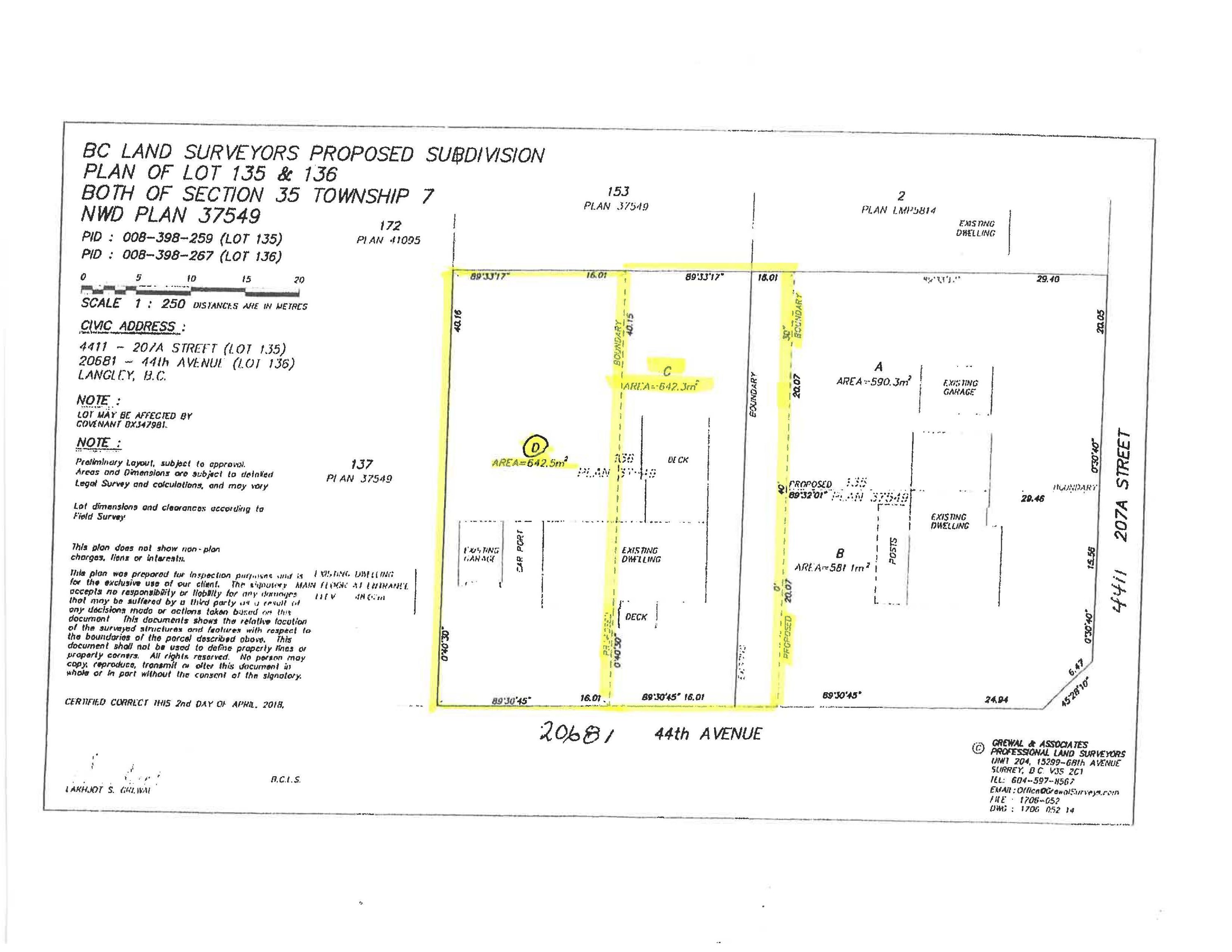 Lot D 44 Avenue, Langley, BC V3A 3E5