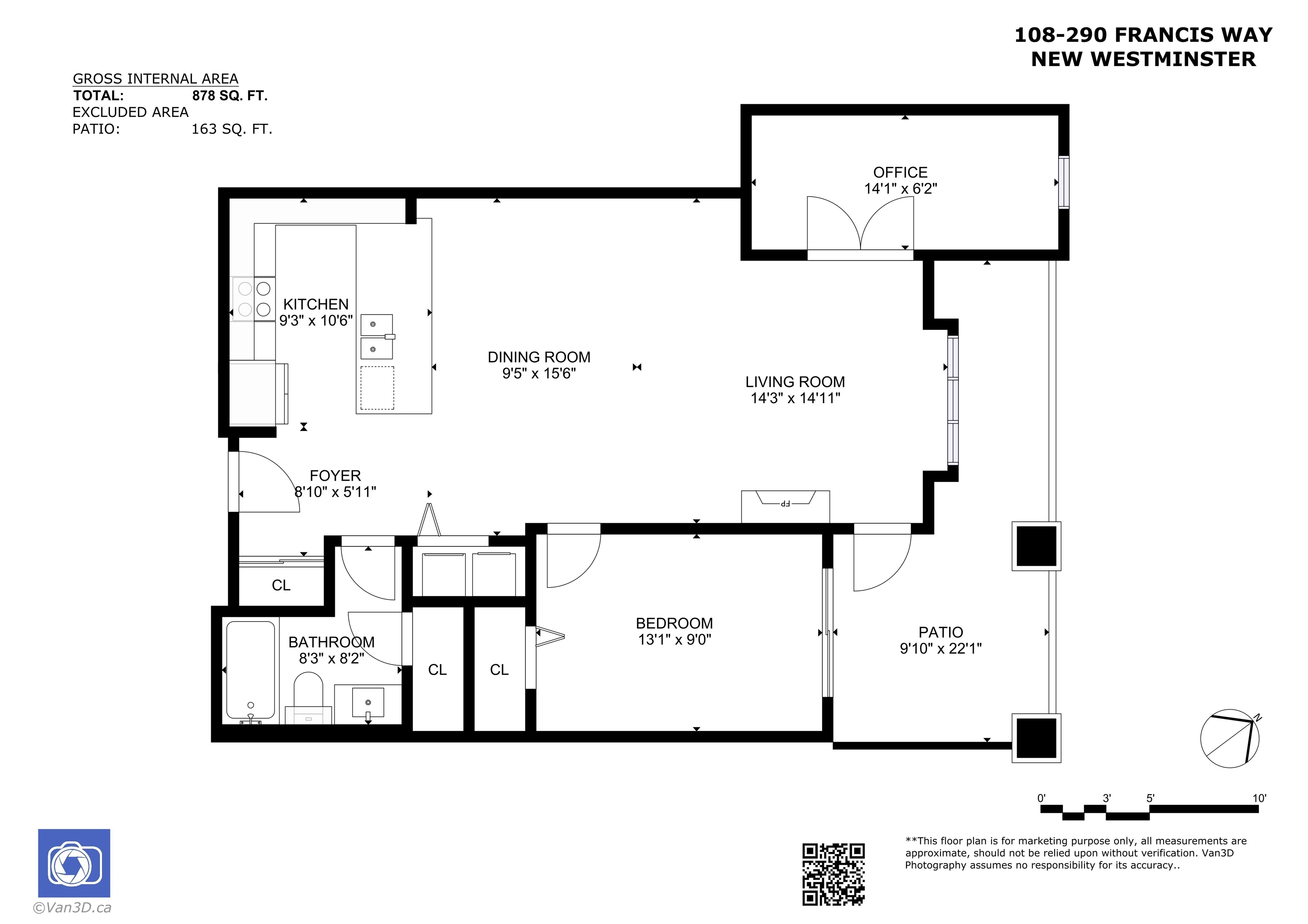 290 Francis Way #108, New Westminster, BC V3L 0C4