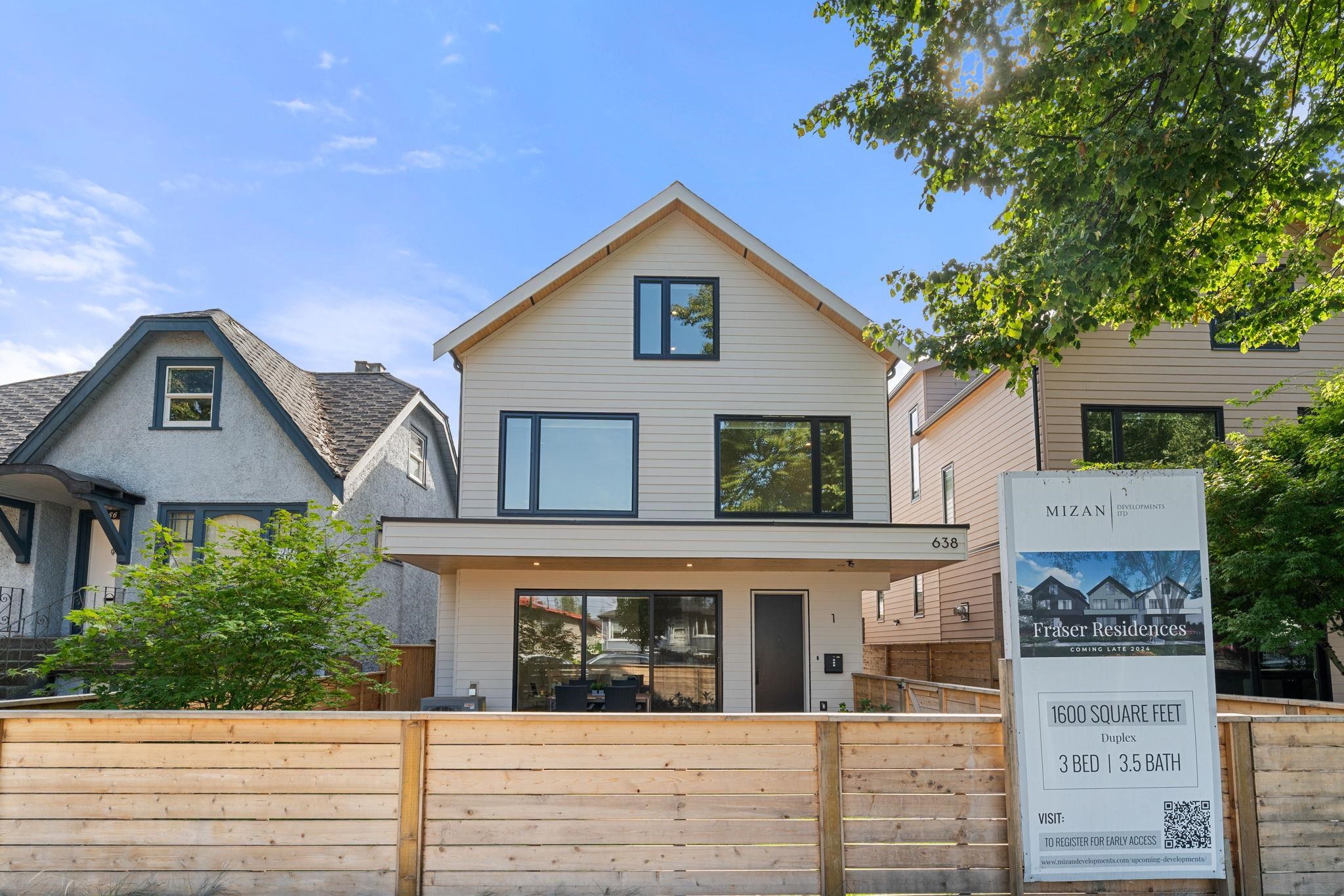 638 East 46th Avenue #1, Vancouver, BC V5W 2A3