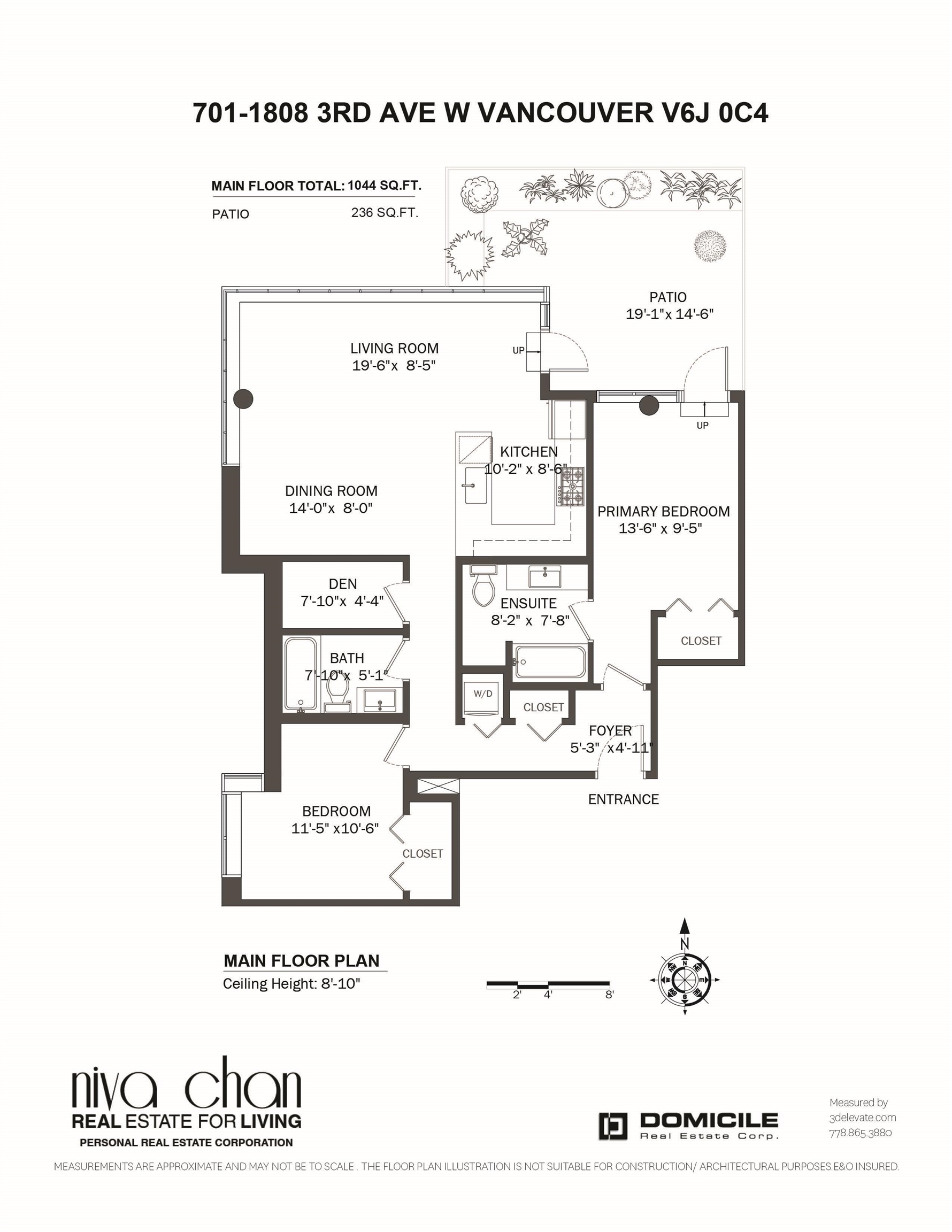 1808 West 3rd Avenue #701, Vancouver, BC V6J 0C4