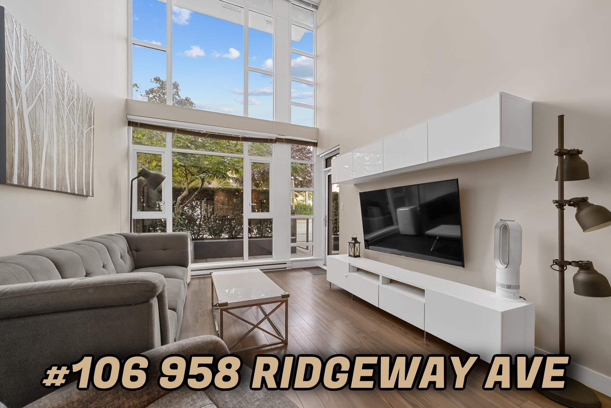 958 Ridgeway Avenue #106, Coquitlam, BC V3K 0C5