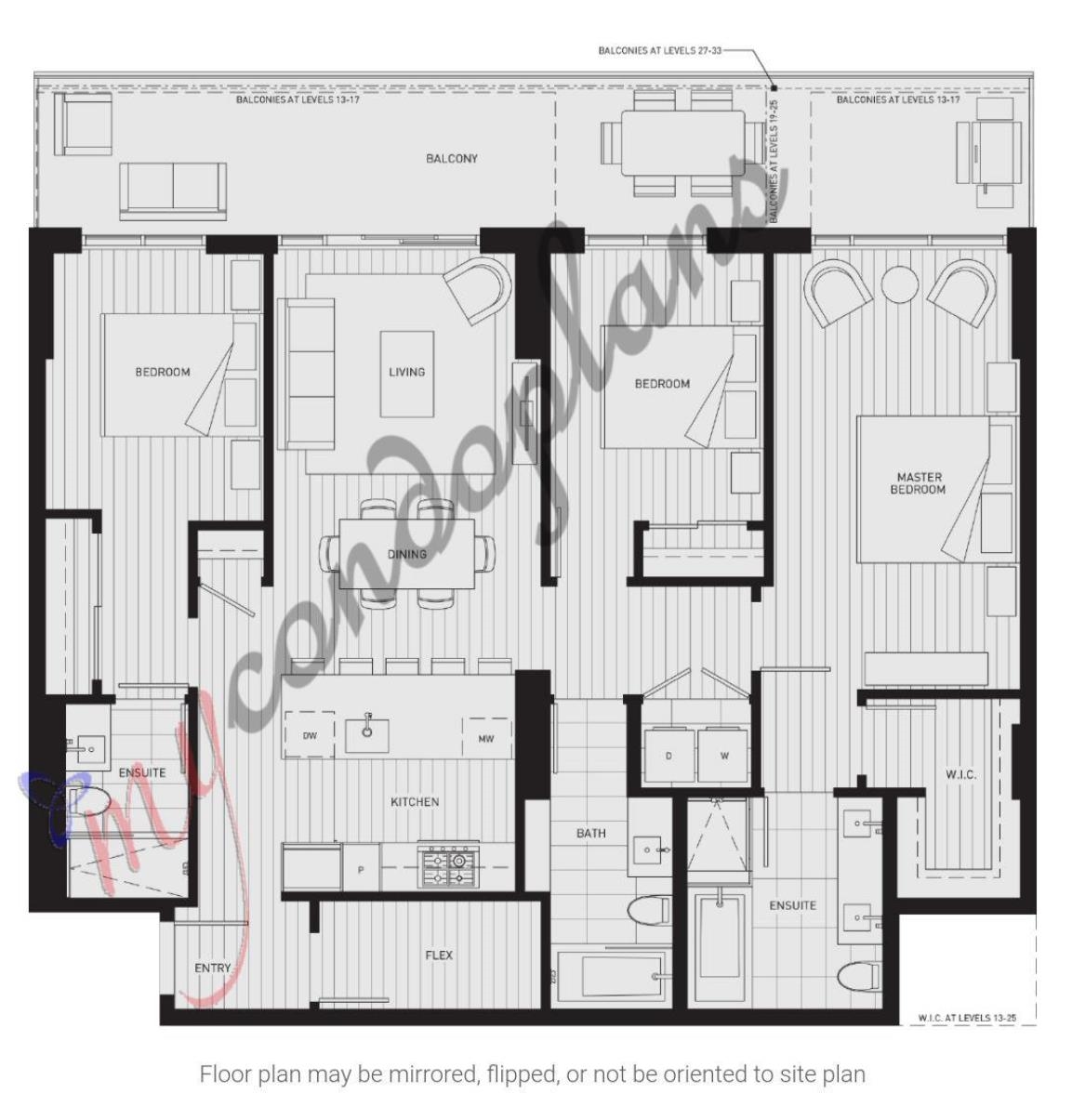 1111 Richards Street #2807, Vancouver, BC V6B 0S3