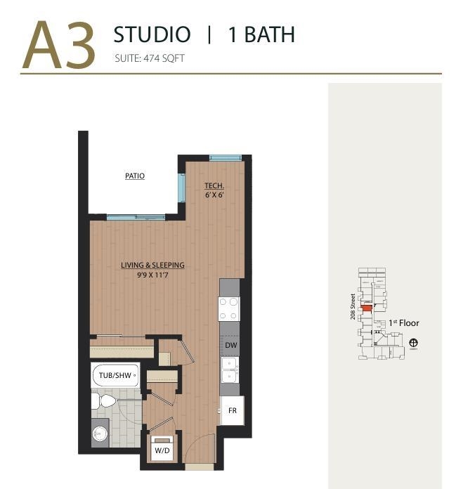 8233 208b Street #a125, Langley, BC V2Y 2R7