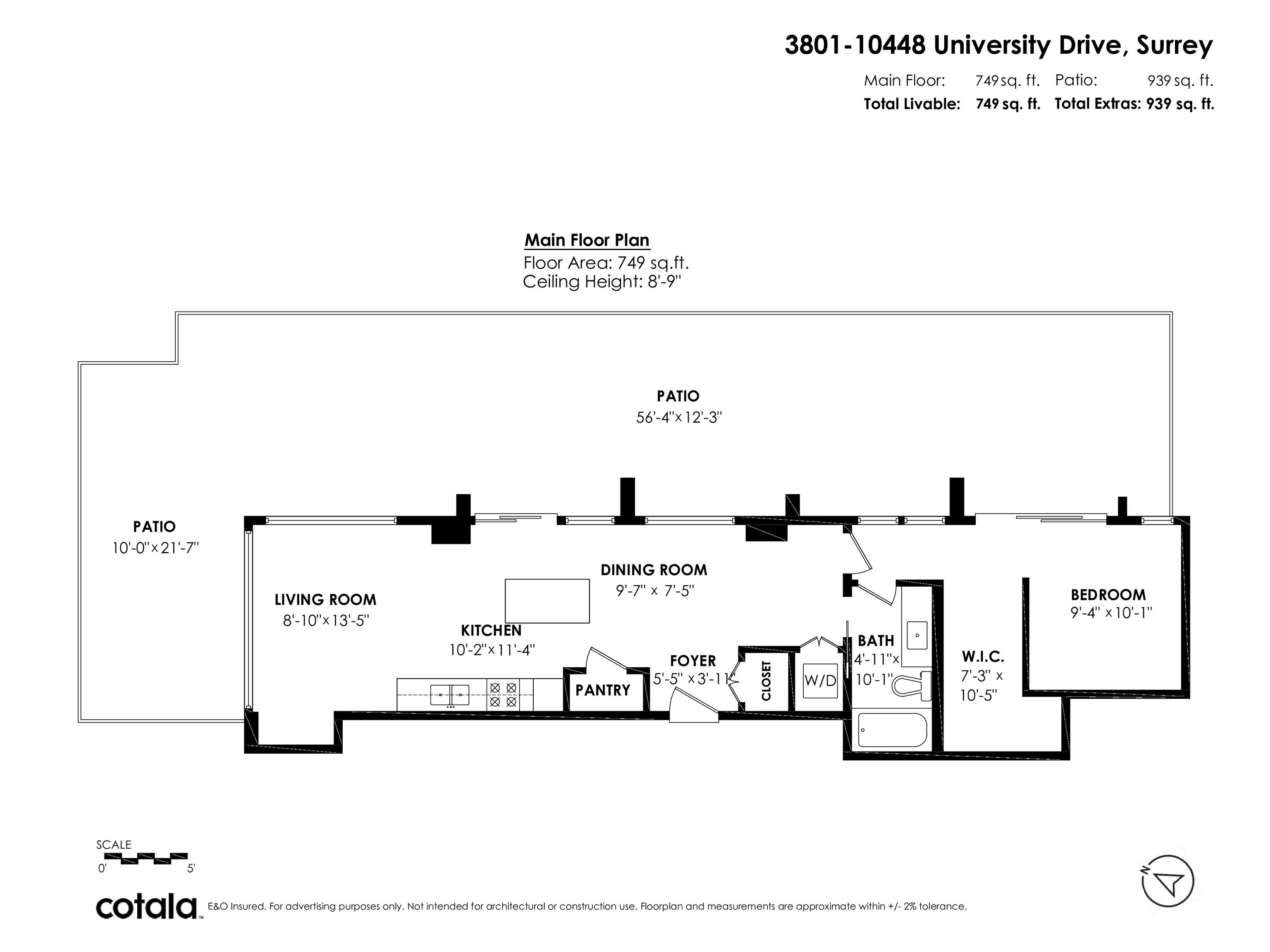 10448 University Dr #3801, Surrey, BC V3T 0S7