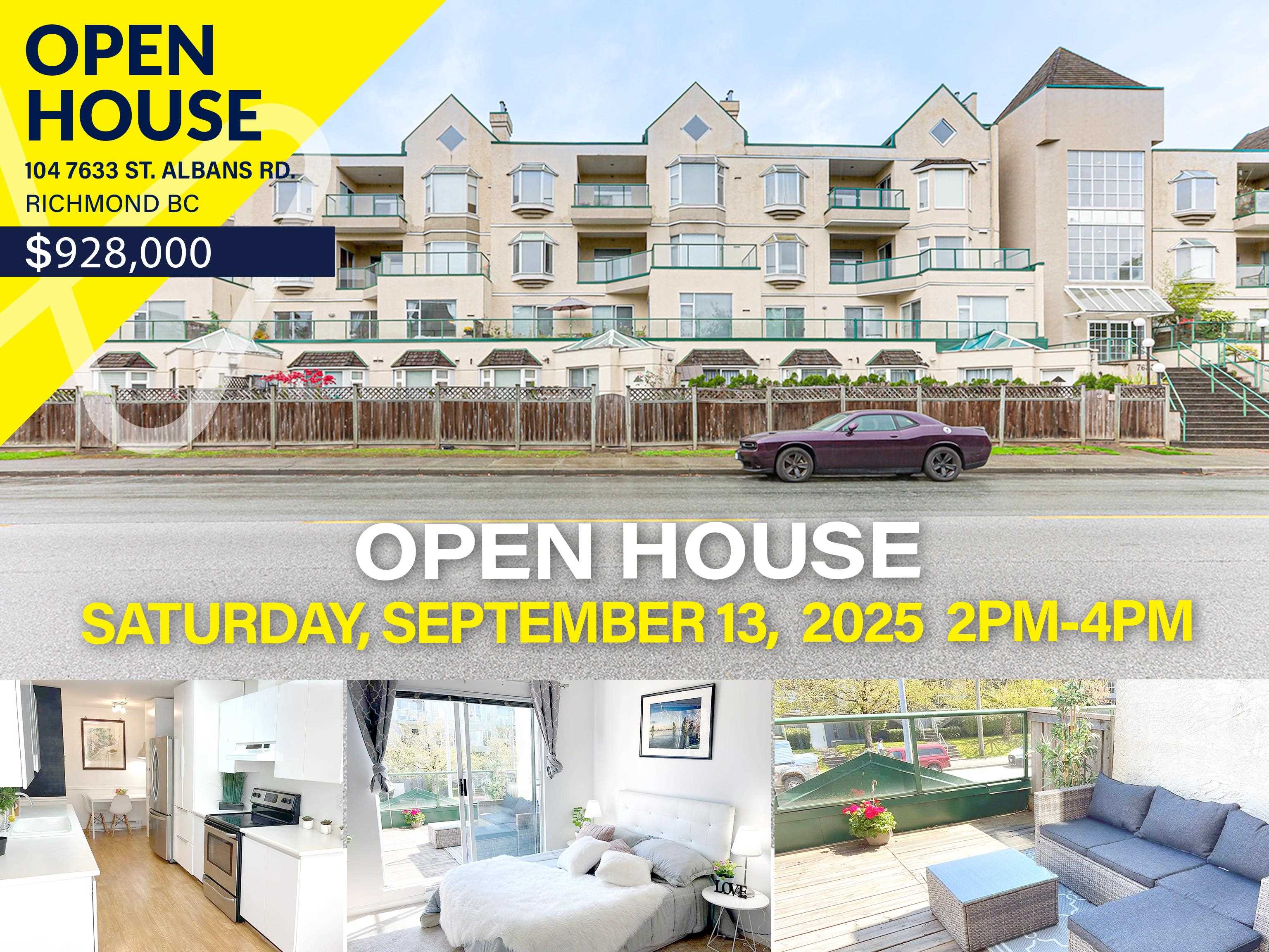 7633 Saint Albans Road #104, Richmond, BC V6Y 3W7