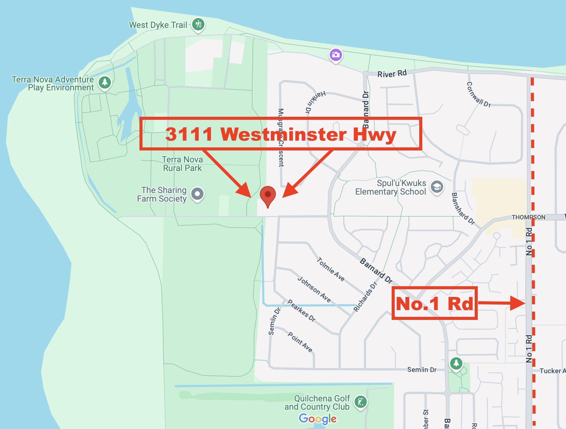 3111 Westminster Highway, Richmond, BC V7C 5R1