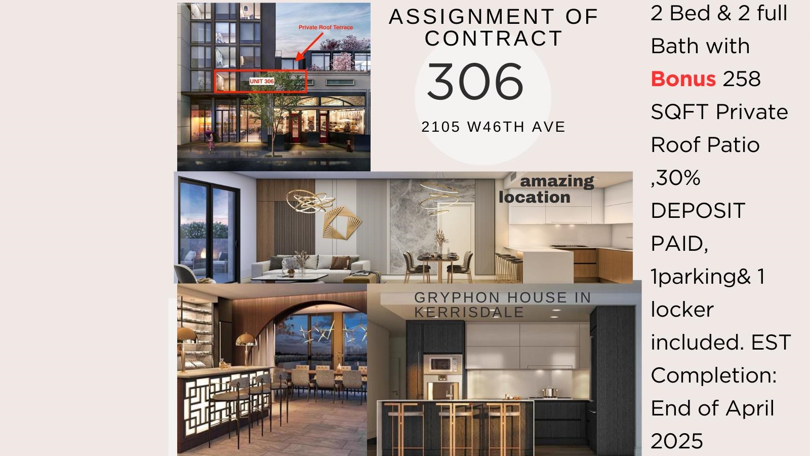2105 West 46th Avenue #306, Vancouver, BC V0V 0V0