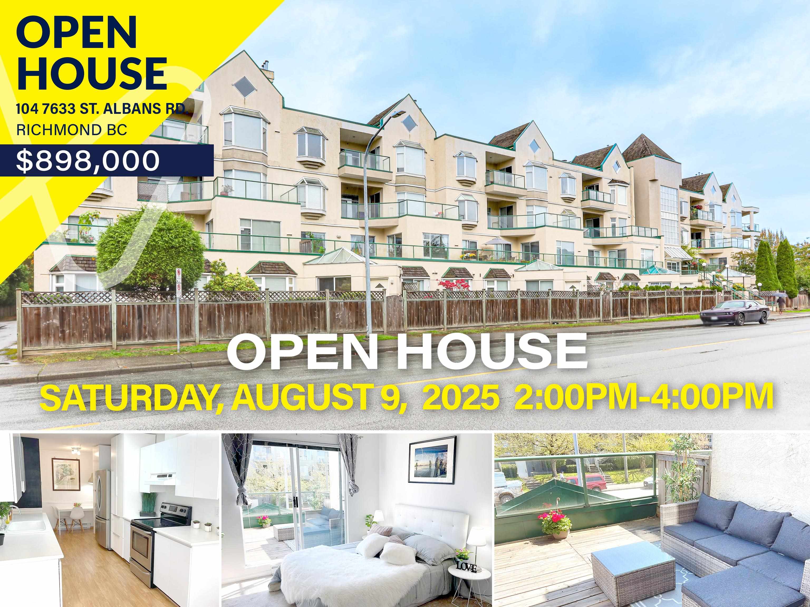 7633 Saint Albans Road #104, Richmond, BC V6Y 3W7