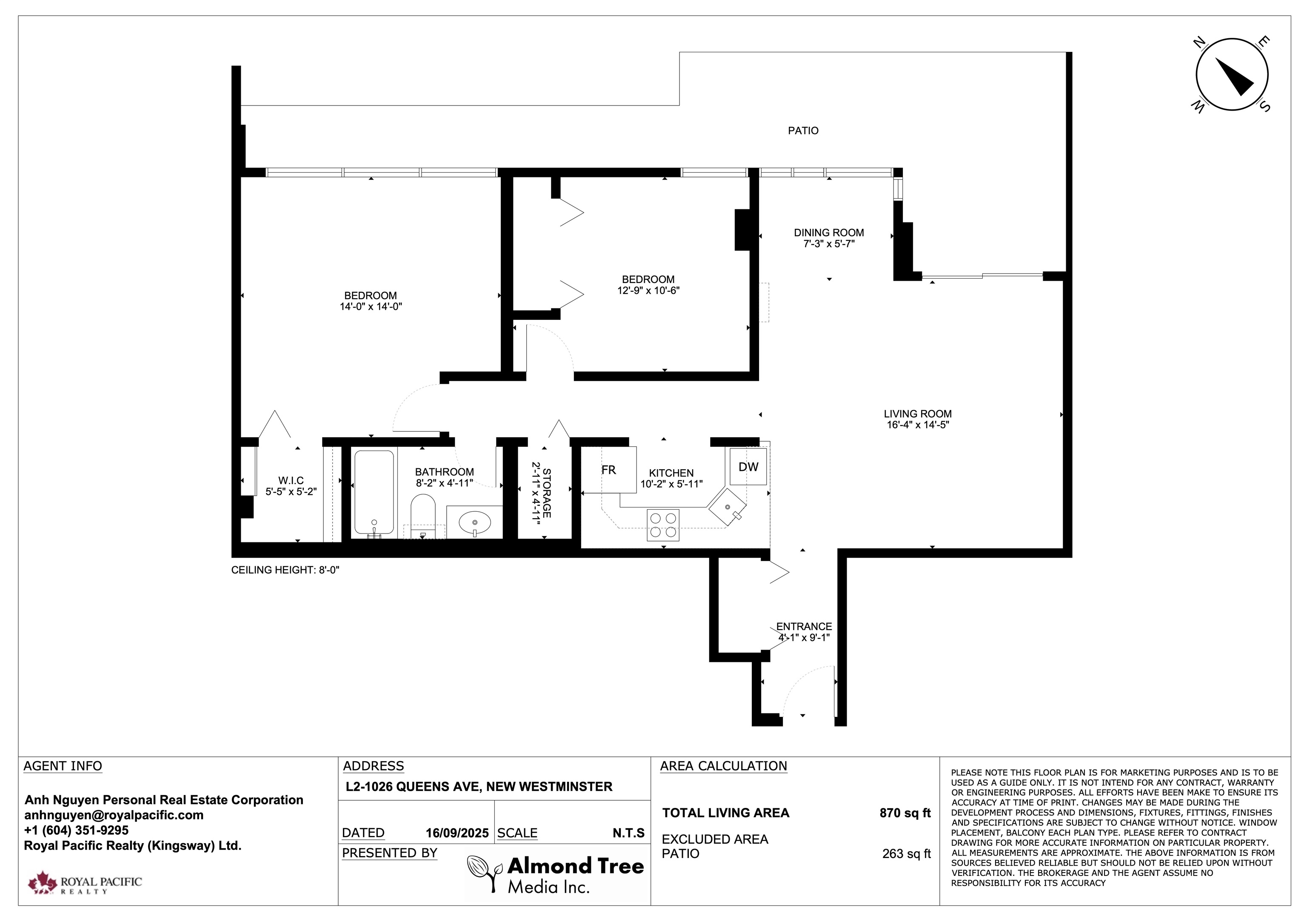 1026 Queens Avenue #l2, New Westminster, BC V3M 6B2