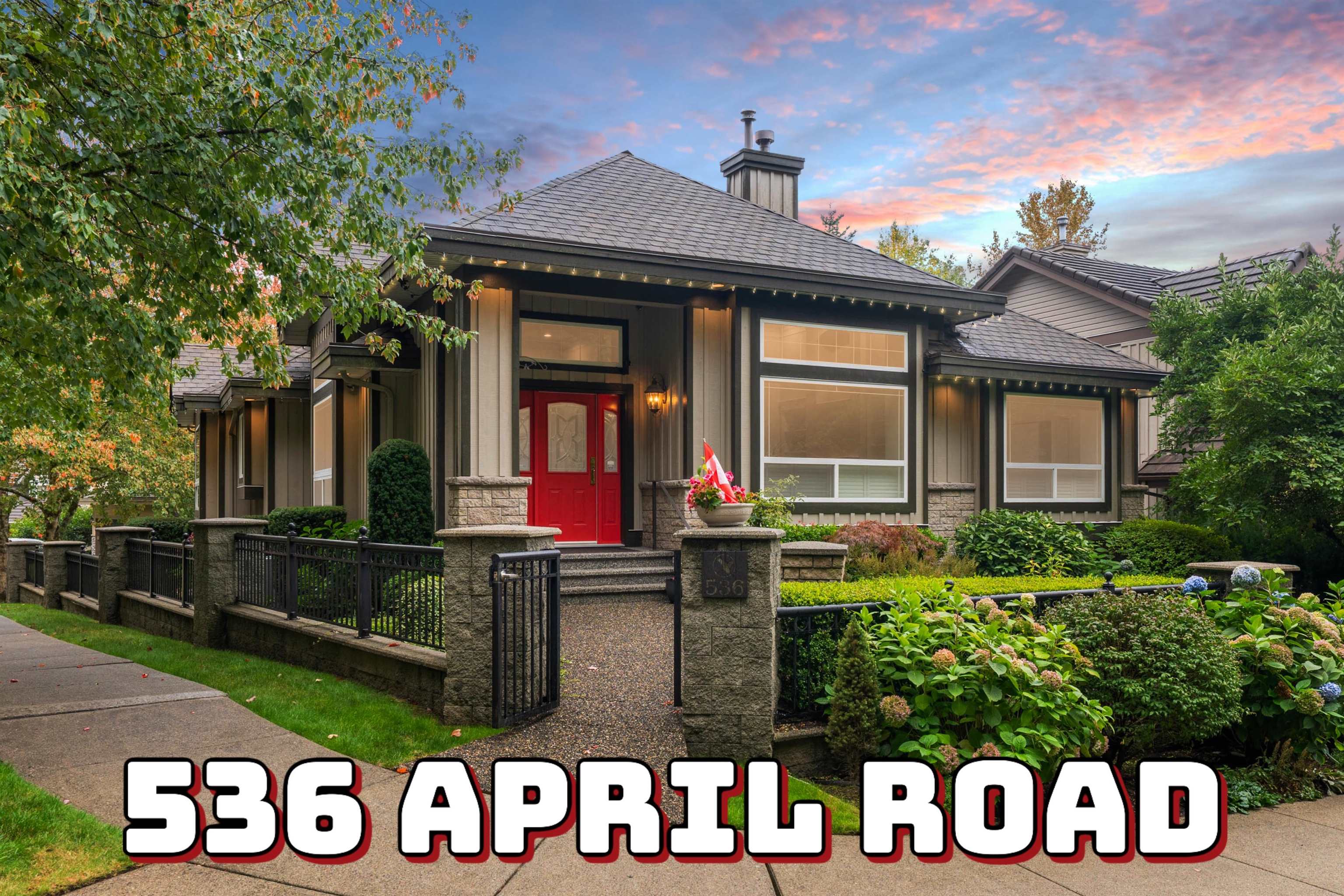 536 April Road, Port Moody, BC V3H 5E8