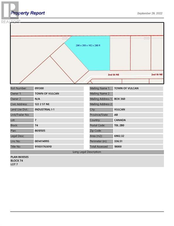 2 Street Ne Unit 122 NE #122, Vulcan, AB T0L 2B0