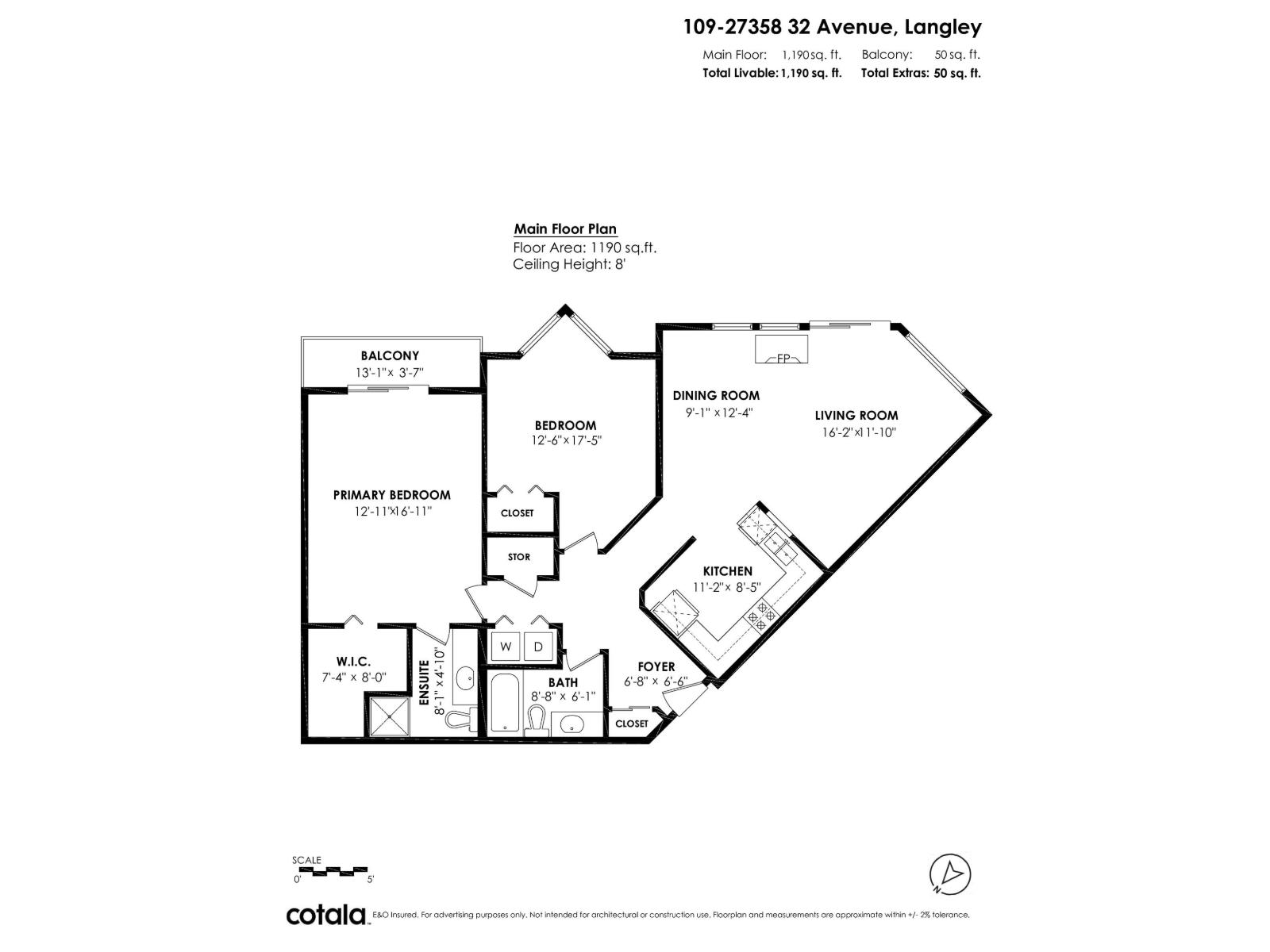 27358 32 Avenue Unit 109, Langley, BC V4W 3M5