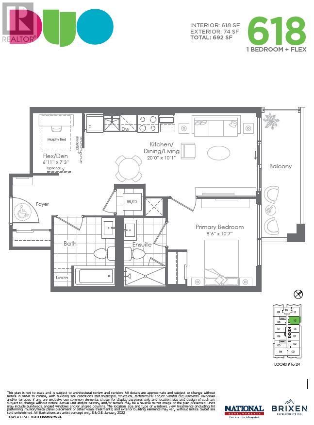 2512 260 Malta Ave, Brampton Fletcher's Creek South, ON L6Y 6L7