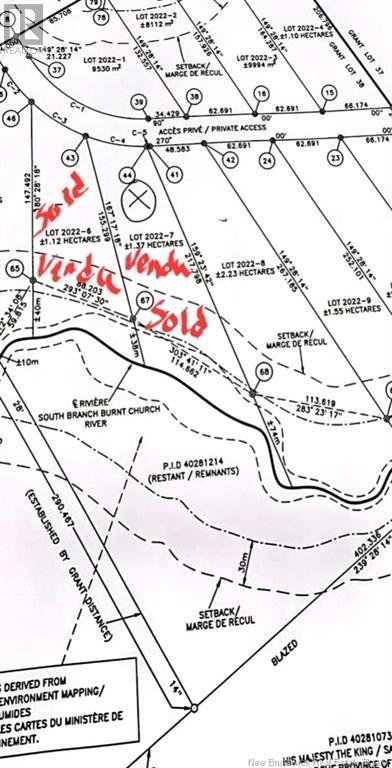 Lot2022-9 Church River Road, Lavillette, NB E1G 4C6