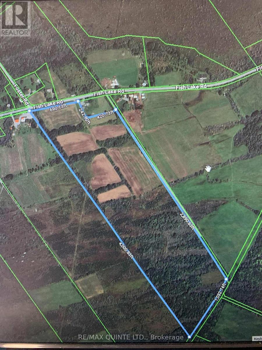 0 Fish Lake Rd, Prince Edward County Sophiasburg Ward, ON K0K 1W0
