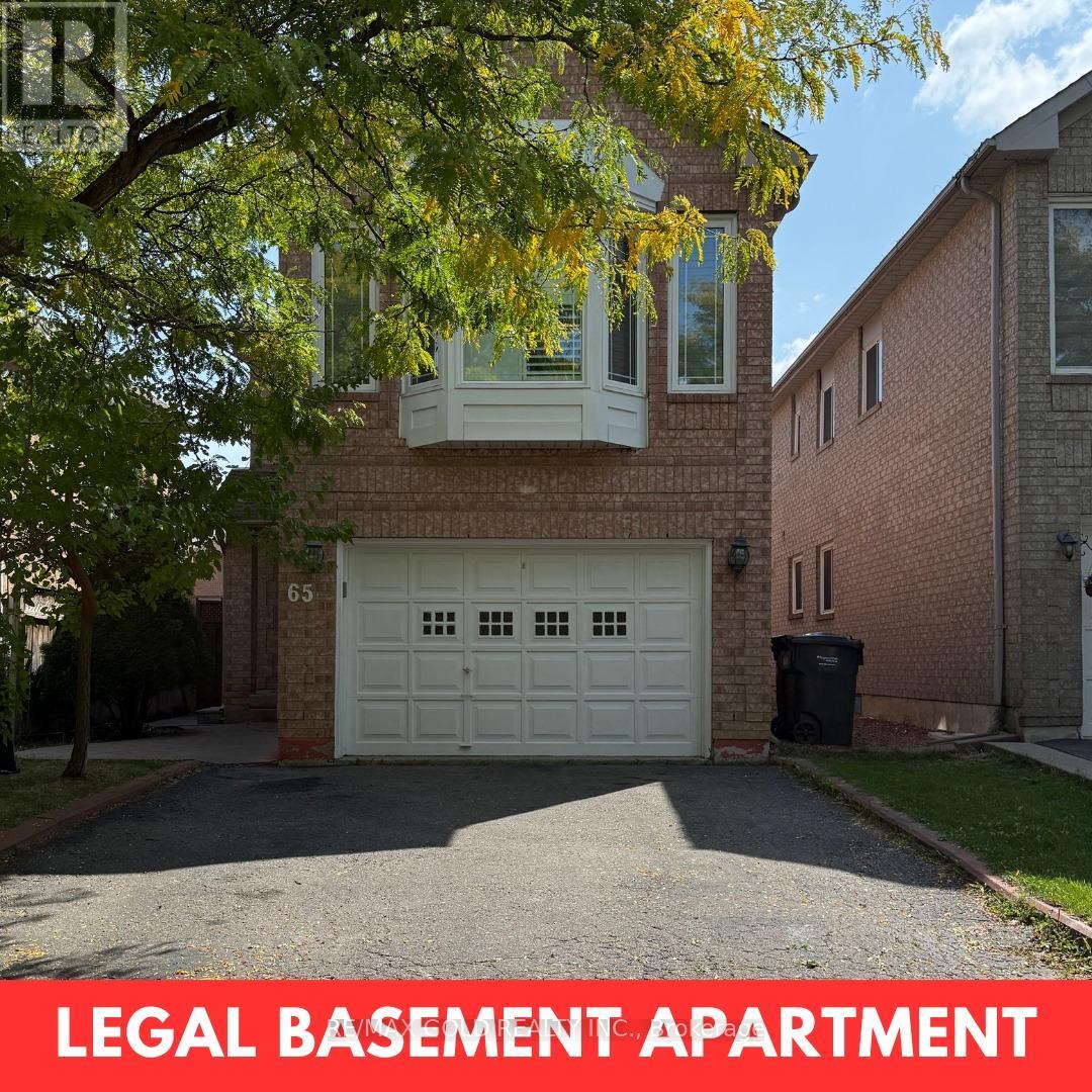 65 Cedarwood Cres S, Brampton, ON L6X 4J9