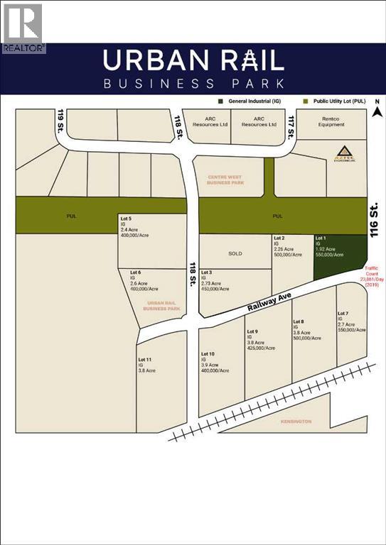 11602 Railway Avenue Ave, Grande Prairie, AB T8W 0C7