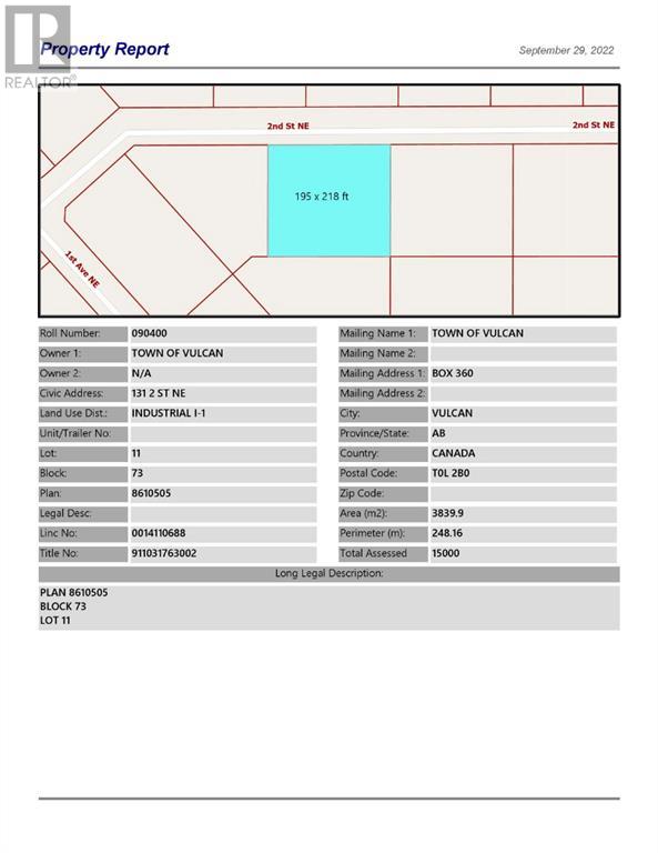 2 Street Ne Unit 131 NE #131, Vulcan, AB T0L 2B0