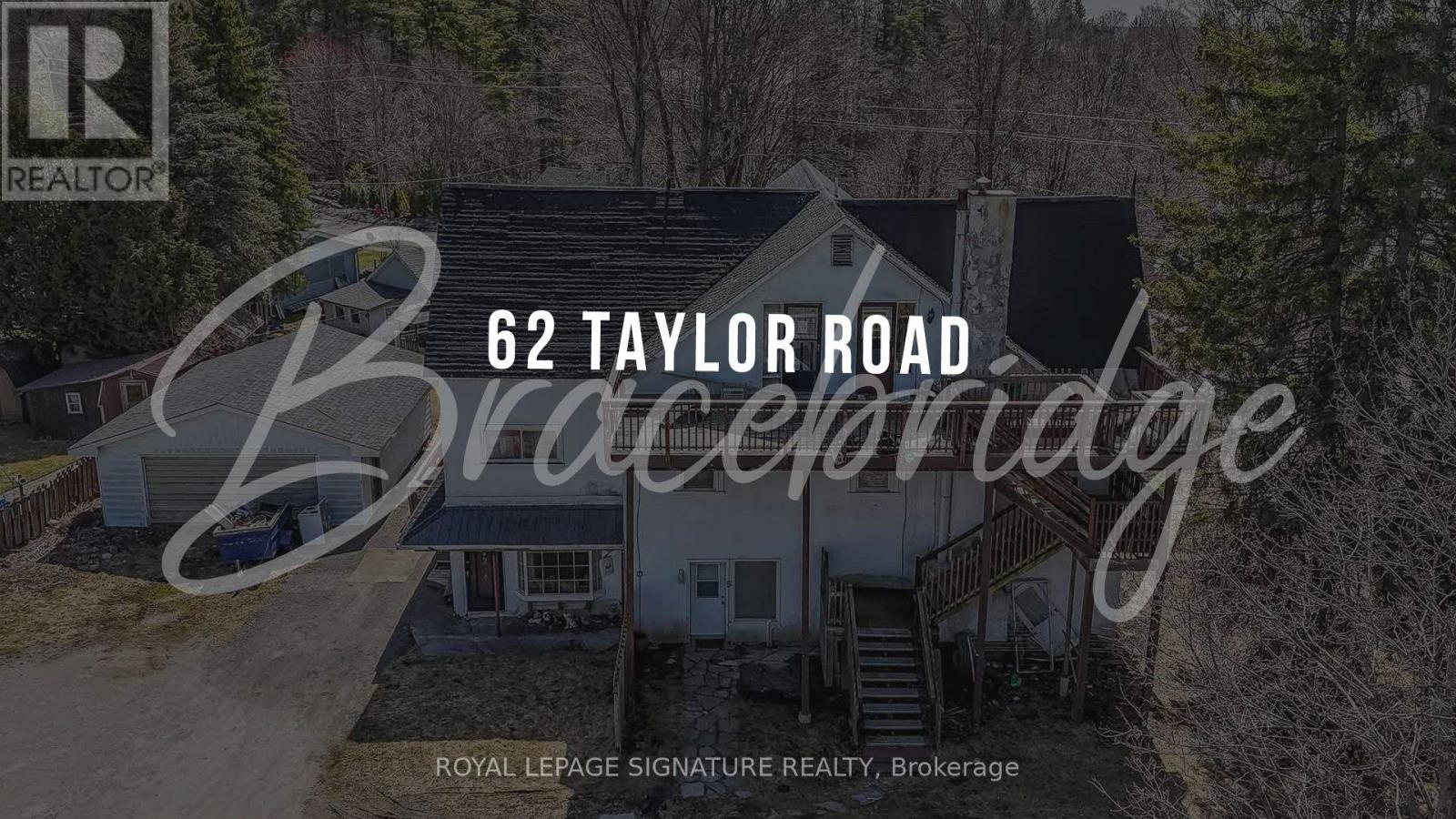62 Taylor Rd, Bracebridge, ON P1L 1J1 MLS X9282133 Houseful