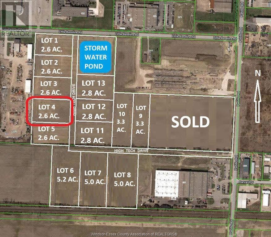 Lot 4 High Tech Drive, Lakeshore, ON N8N 2L9