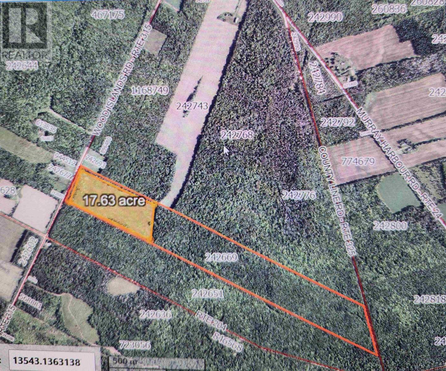 Acreage Wood Islands Road, Caledonia, PE C0A 1A0