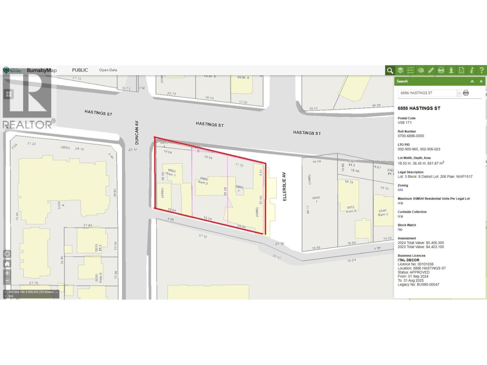 6886 Hastings St, Burnaby, BC V5B 1T1