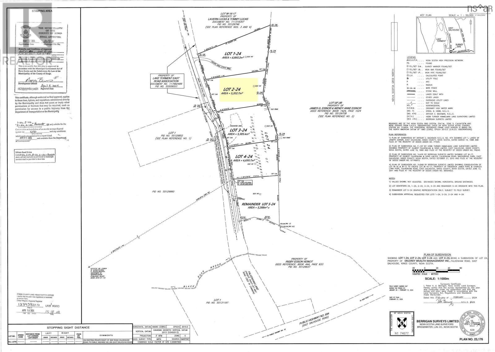 Lot 2-24 Falkenham Road, East Dalhousie, NS B0H 1H0