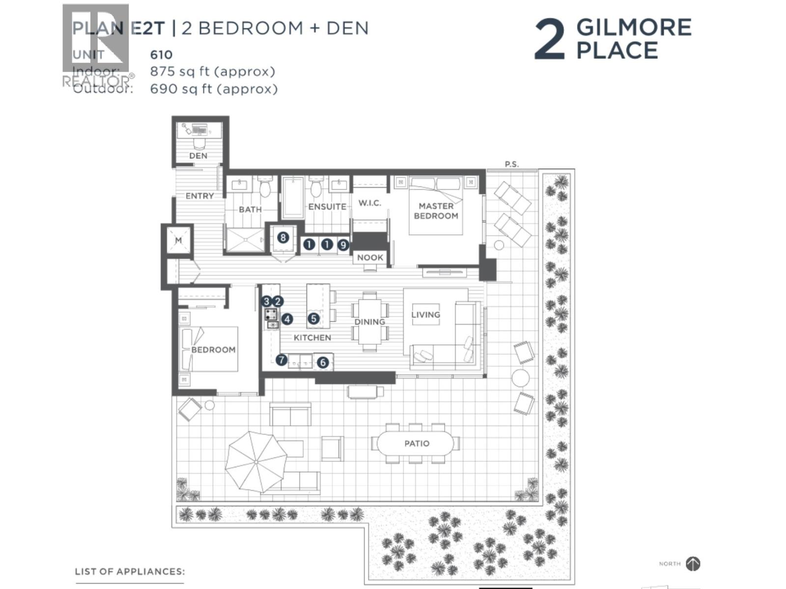 2108 Gilmore Avenue Unit 610, Burnaby, BC V5C 0N8