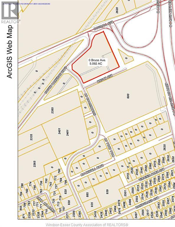 V/l Bruce Avenue, Windsor, ON N9B 3P6