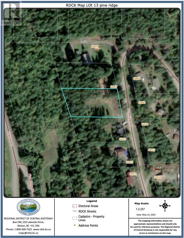 Lot 13 Pine Ridge Road, Kaslo, BC V0G 1M0