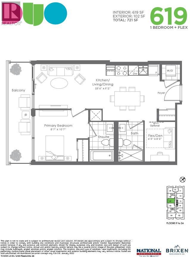2207 260 Malta Ave, Brampton Fletcher's Creek South, ON L6Y 6L7