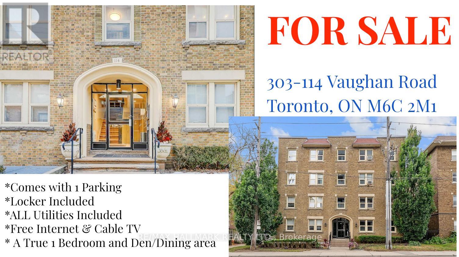 303 114 Vaughan Rd, Toronto, ON M6C 2M1