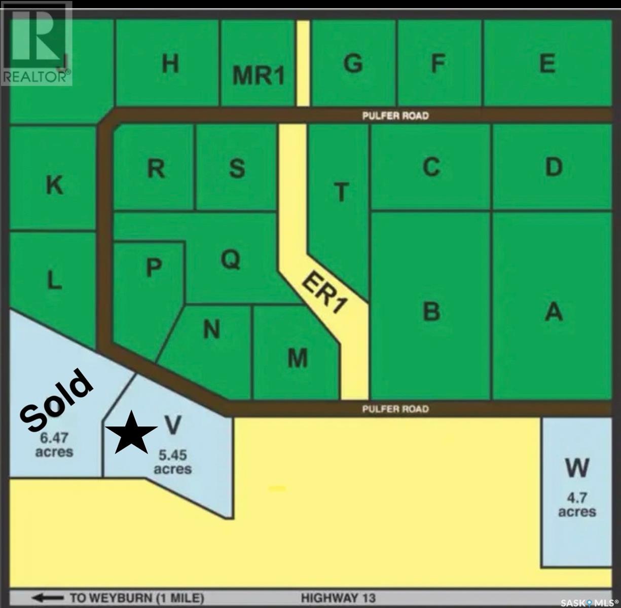 Summerview Estates Lot V, Weyburn Rm No. 67, SK S4H 2K1