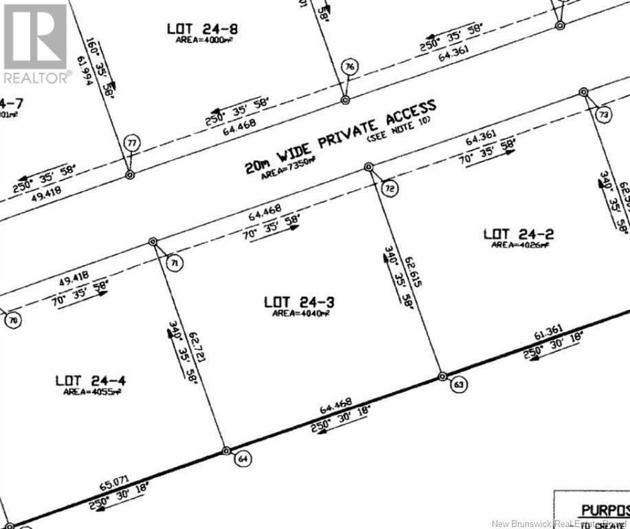 Lot 24-3 134 Route, Bouctouche, NB E4S 4A2