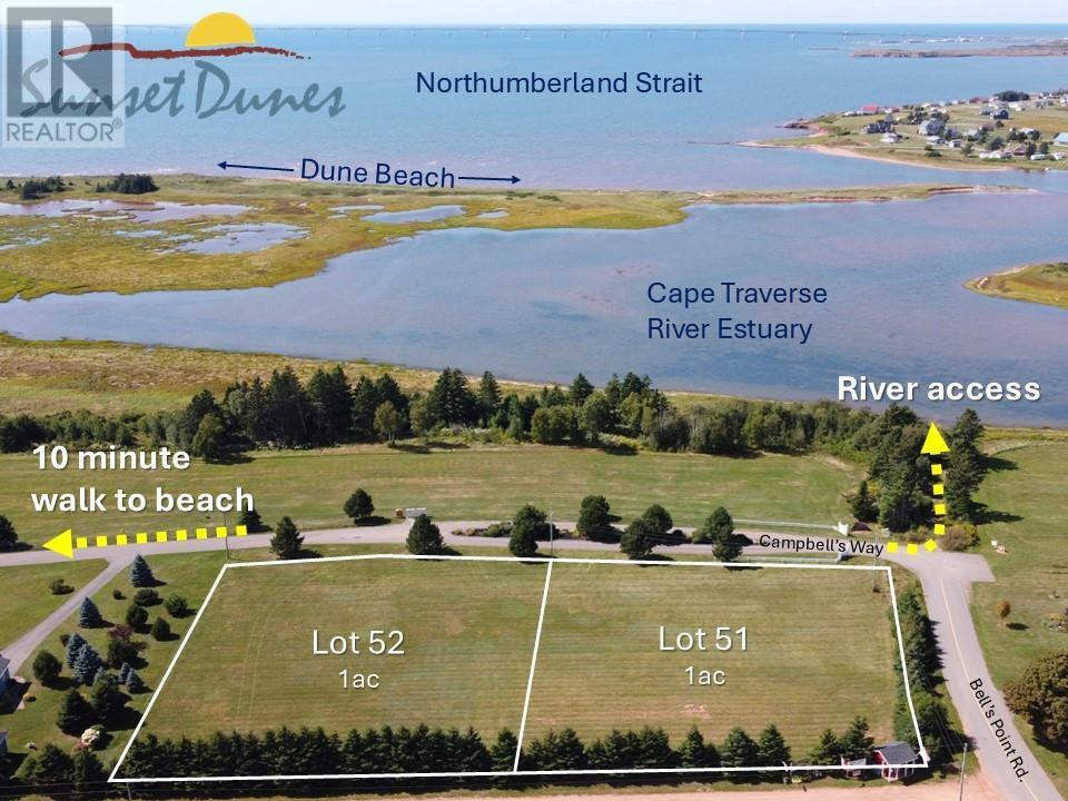 Lot 51 & 52 Campbells Way, Cape Traverse, PE C0B 1X0