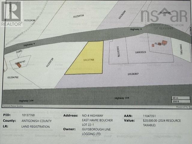 22 Apt 4 Hwy #-1, East Havre Boucher, NS B0H 1P0