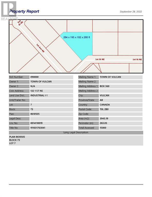 1 Street Ne Unit 132 NE #132, Vulcan, AB T0L 2B0