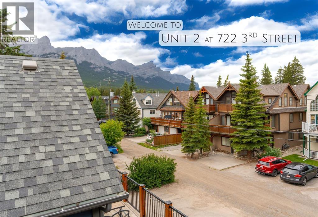 722 3rd Street Unit 2, Canmore, AB T1W 2J6