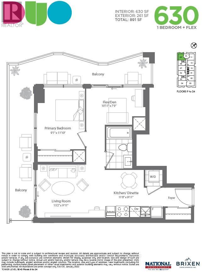 2209 260 Malta Ave, Brampton Fletcher's Creek South, ON L6Y 6L7