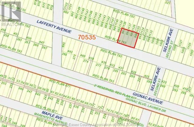 V/l Lafferty Avenue, Lasalle, ON N9J 3E9