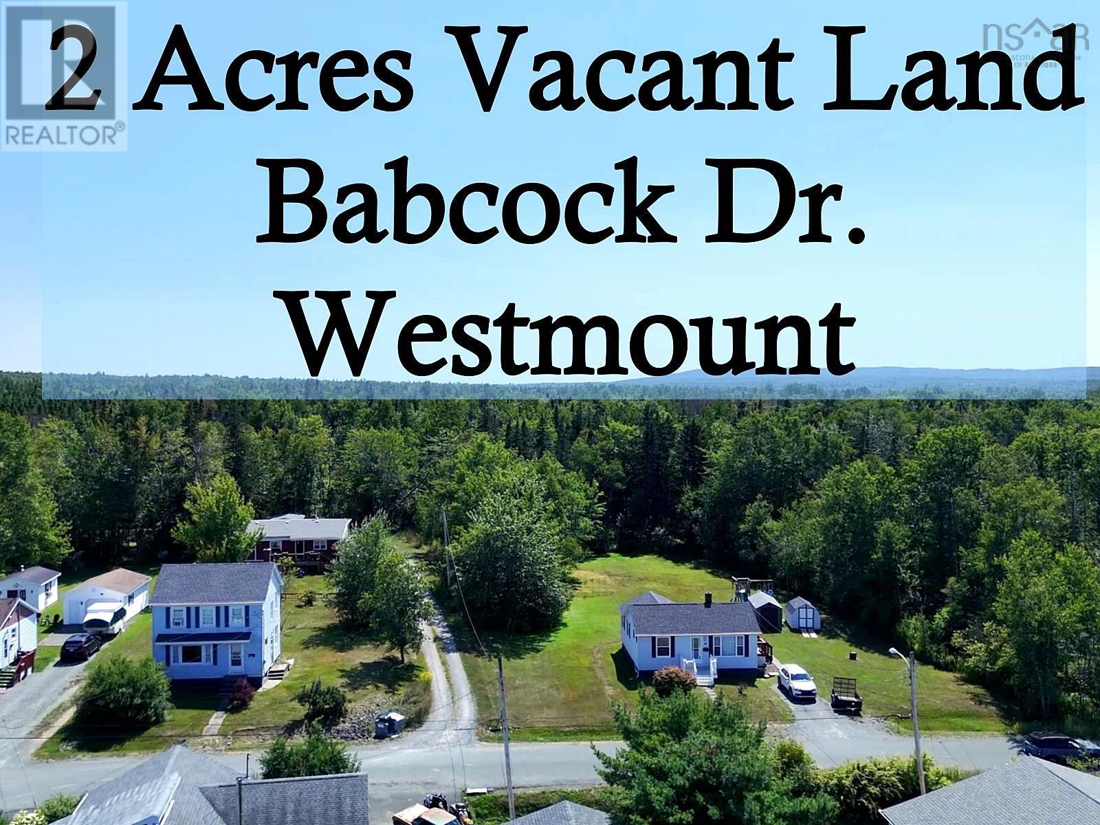 Babcock Drive, Westmount, NS B1R 1N3