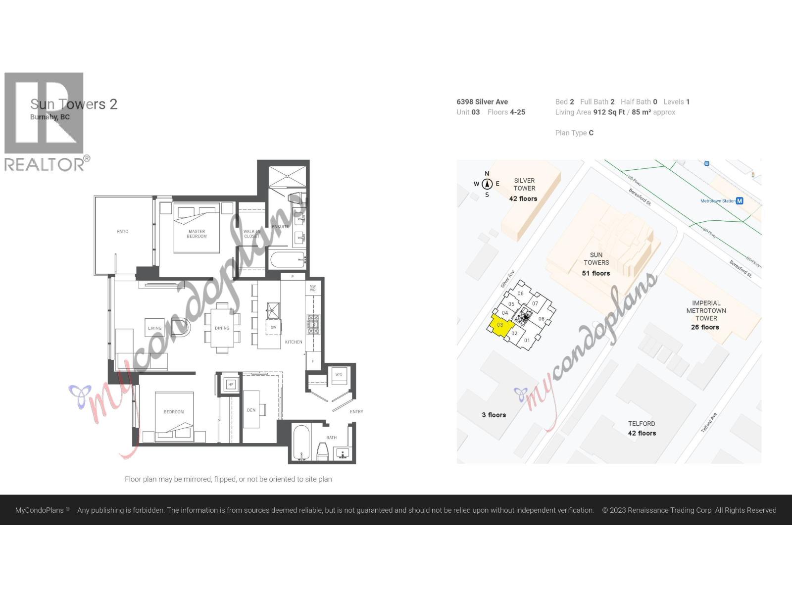 6398 Silver Avenue Unit 703, Burnaby, BC V5H 0K7