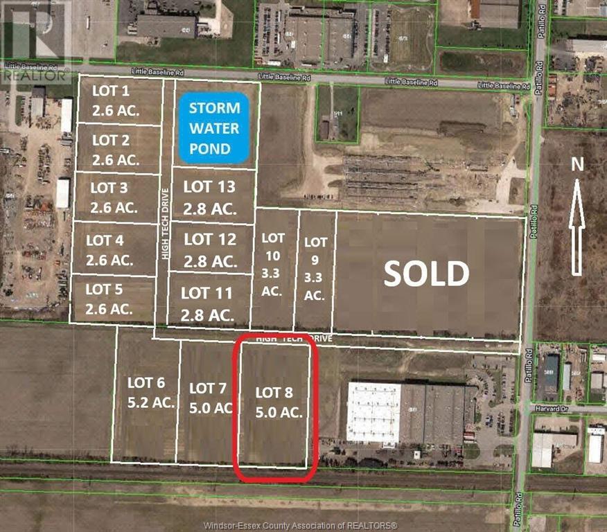 Lot 8 High Tech Drive, Lakeshore, ON N8N 2L9