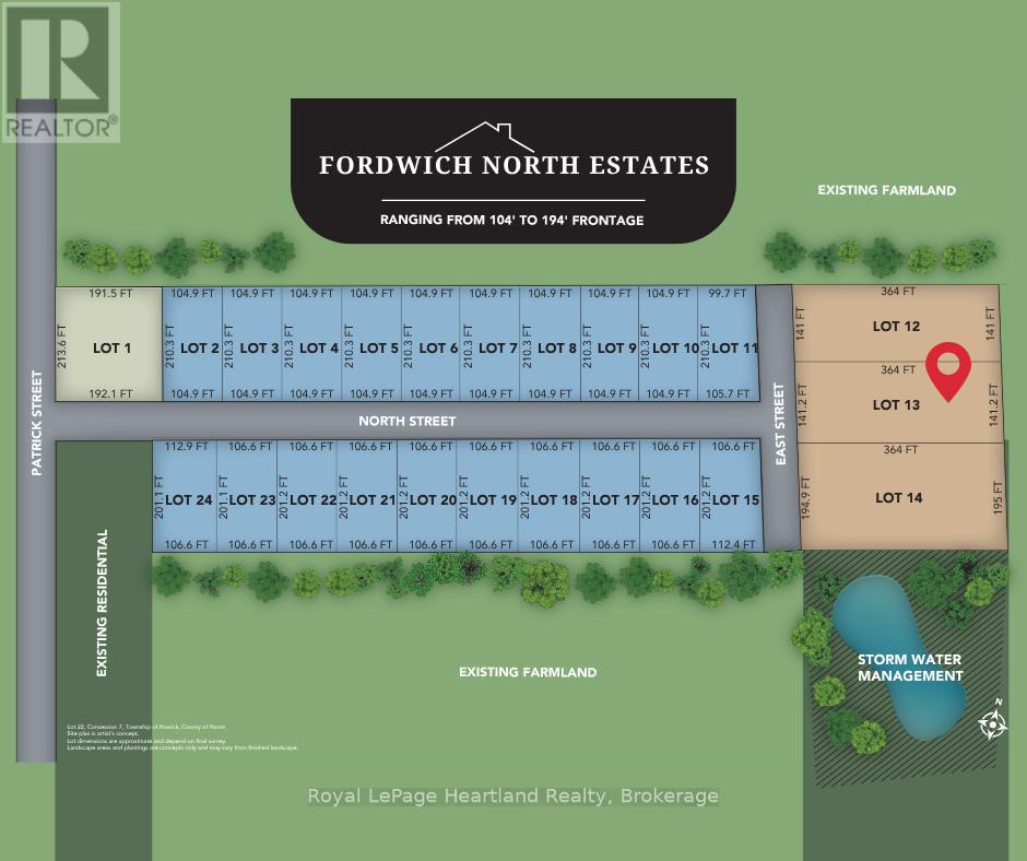 Lot 13 East Street N, Howick, ON N0G 1V0