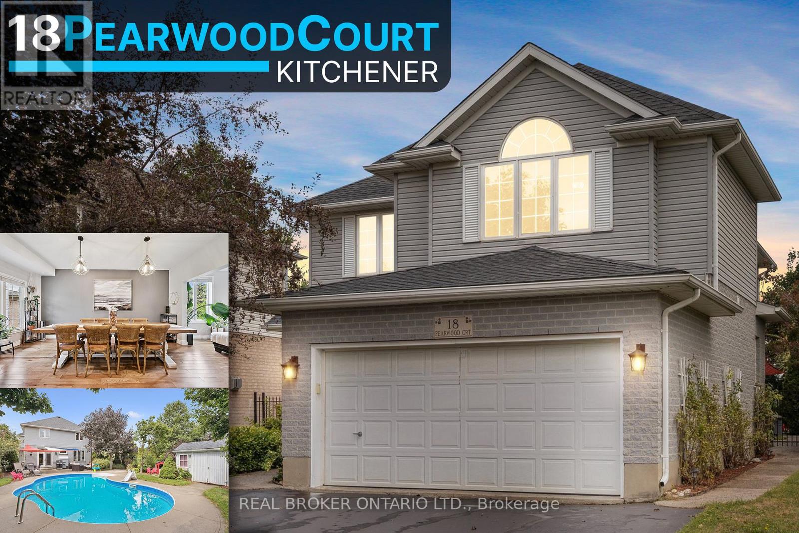 18 Pearwood Ct, Kitchener, ON N2P 2L1
