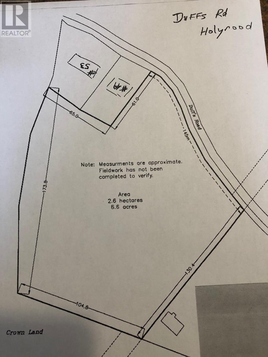 39-47 Duffs Rd, Holyrood, NL A0A 2R0