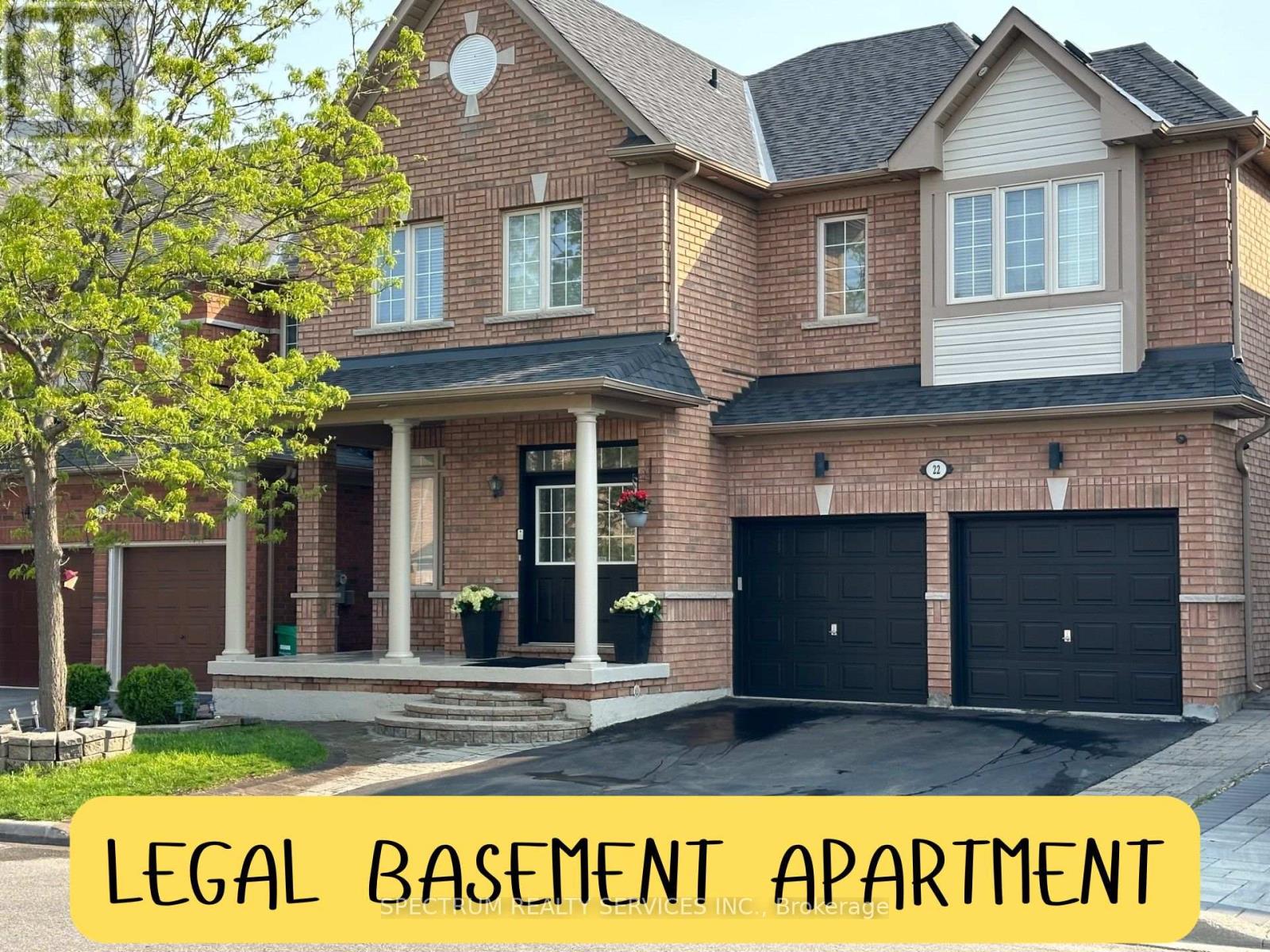 22 Ungava Bay Rd, Brampton Sandringham-wellington, ON L6R 3M5